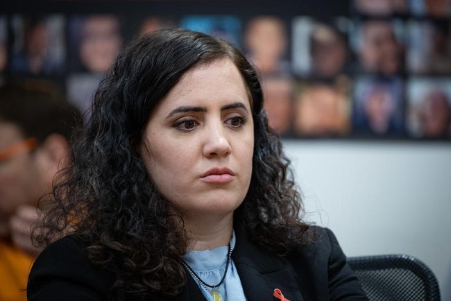 На фото депутат Наама Лазими