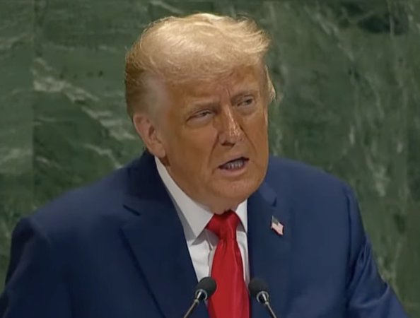 Дональд Трамп выступает на Генассамблее ООН