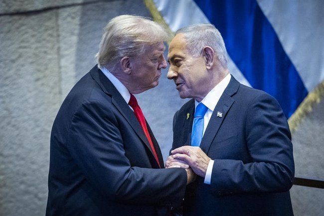 Дональд Трамп и Биньямин Нетаниягу