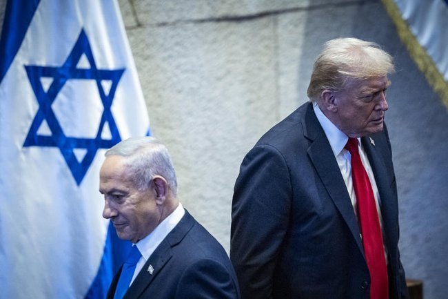 Биньямин Нетаниягу и Дональд Трамп