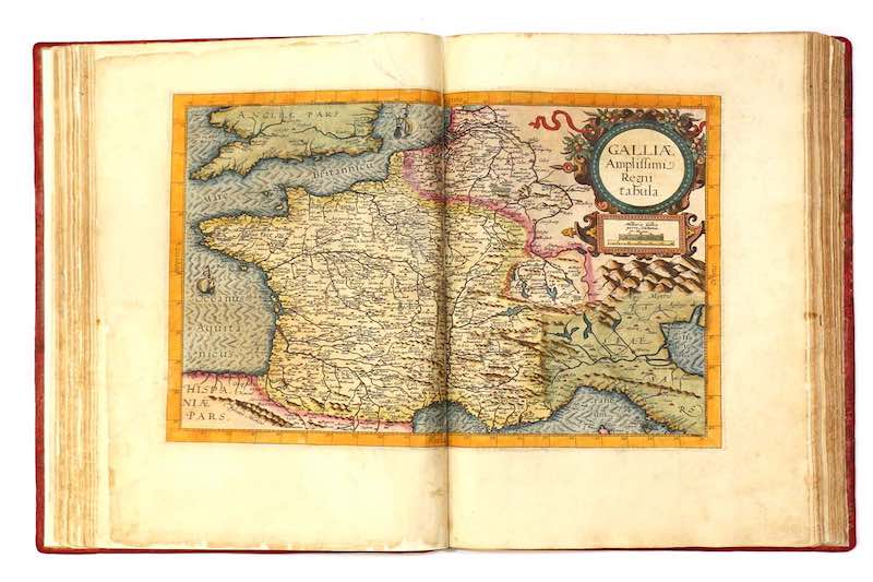 Атлас, 1593 г.