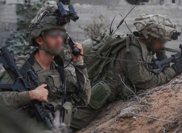 Израильские военные в секторе Газа