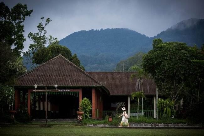 Вид на храм на Бали