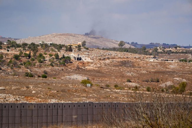 Забор на границе с Ливаном