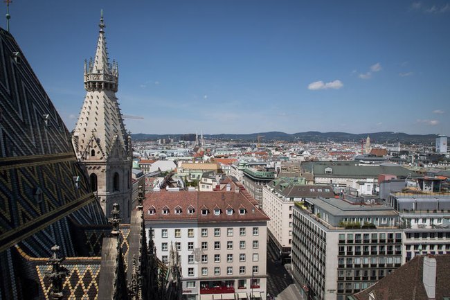 Вид на Вену