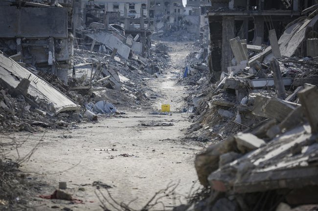 Дорога в секторе Газа