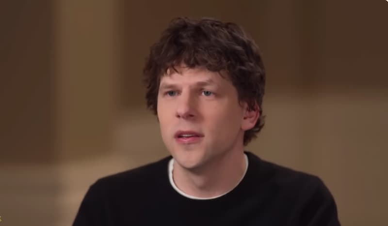 Джесси Айзенберг в интервью телеканалу CBS.