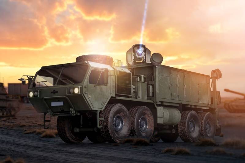 Демонстративная фотография системы ПРО Железный луч