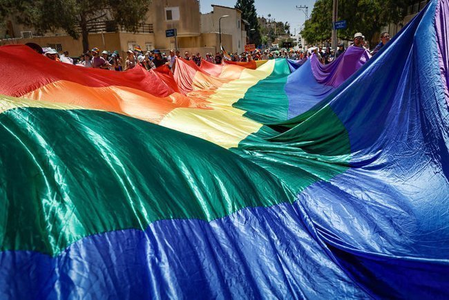 Парад гордости в Мицпе-Рамоне.