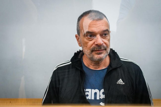 Эдуард Качура в зале суда.