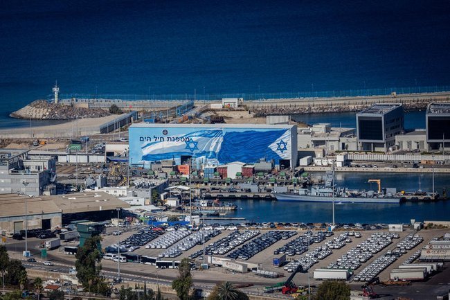 Порт Хайфы.