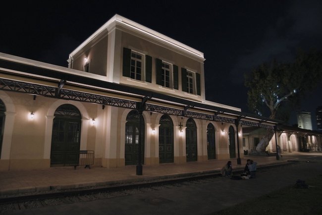 Железнодорожная станция в Тель-Авиве