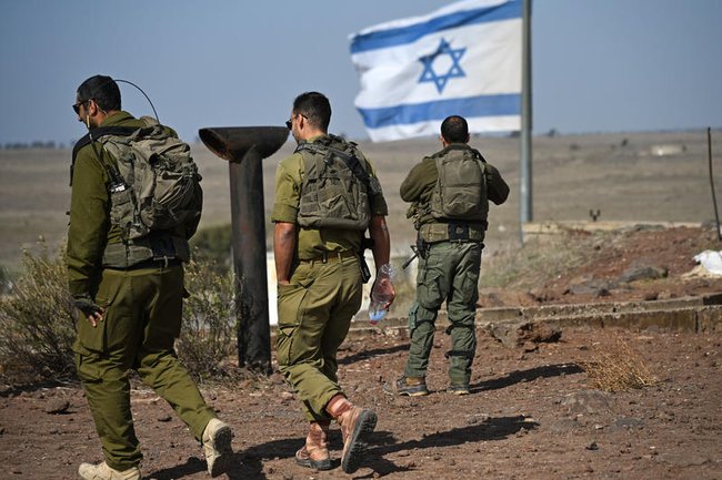 Резервисты ЦАХАЛ на учениях.