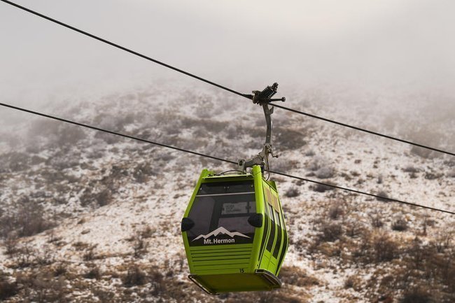 канатная дорога на Хермоне