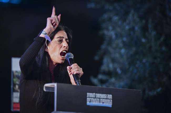 Эйнав Цангаукер, мать освобожденного заложника Матана Цангаукера