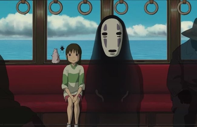 Кадр из фильма Хаяо Миядзаки «Унесенные призраками»