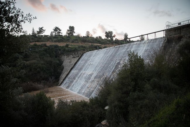 Плотина Бейт-Заит неподалеку от Иерусалима.