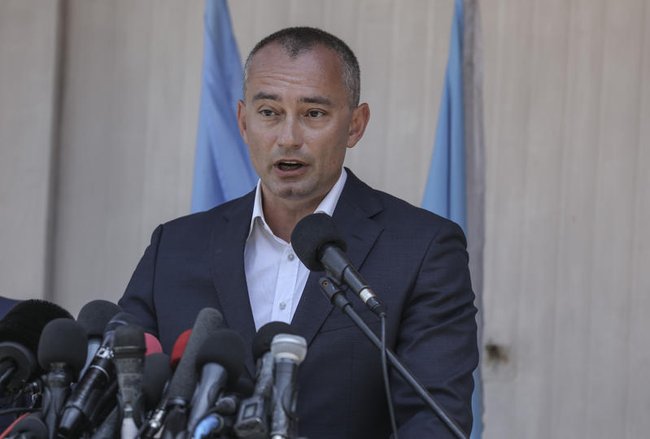 Глава Совета мира в секторе Газа Николай Младенов.