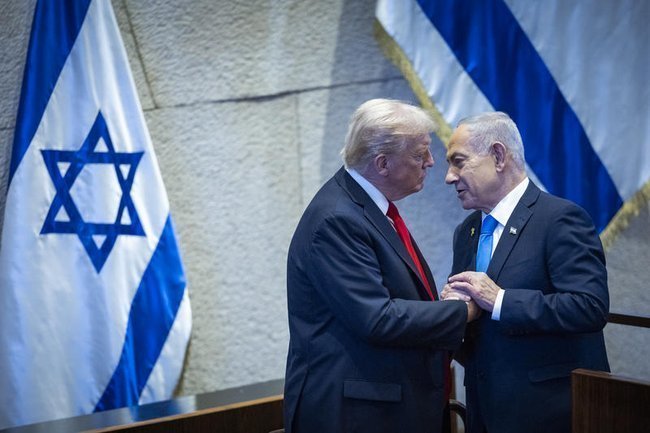 Дональд Трамп и Биньямин Нетаниягу