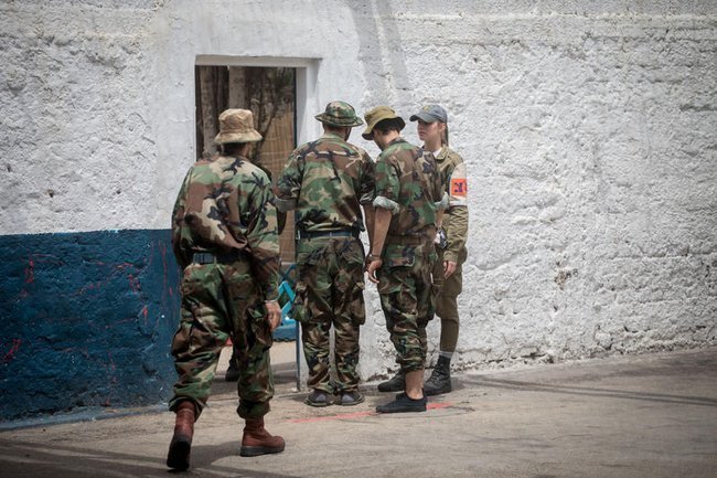 Сотрудники военной полиции ЦАХАЛ при исполнении.