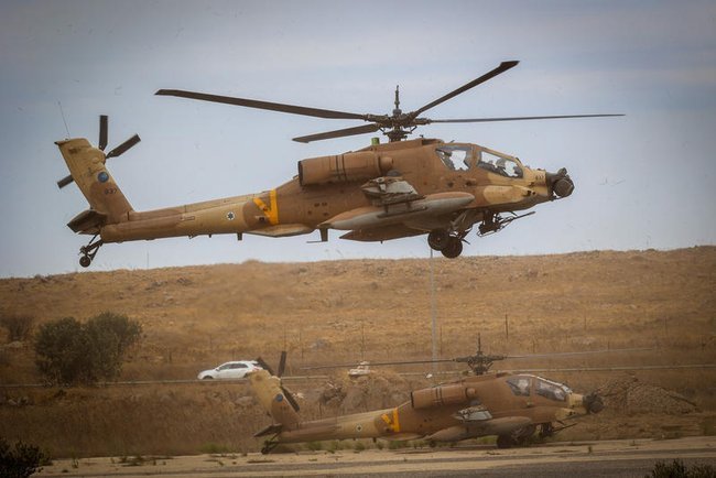 Израильские вертолеты Apache