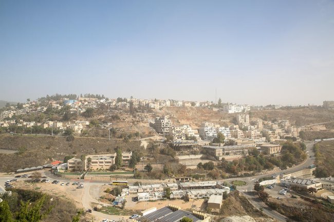 Загрязненный воздух в районе Цфата.