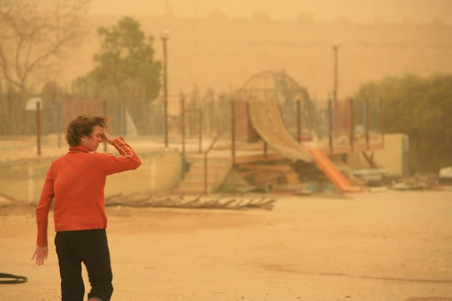 Песчаная буря в Израиле в 2009 году