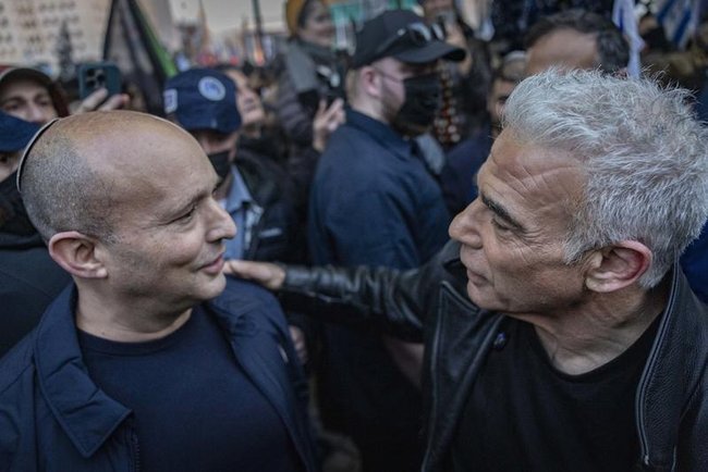 Нафтали Беннет и Яир Лапид.