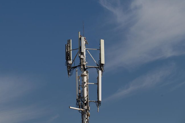 Сотовая вышка в Израиле.