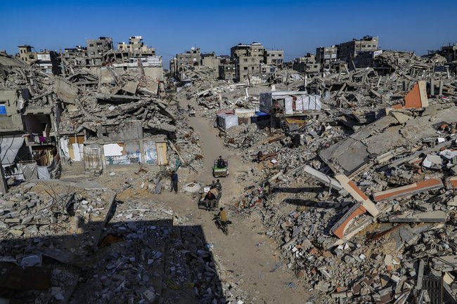 Лагерь беженцев на севере сектора Газа