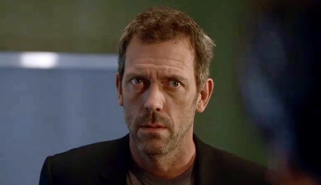 Хью Лори в сериале «Доктор Хаус»