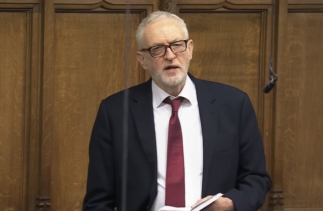 Бывший лидер британской Лейбористской партии Джереми Корбин
