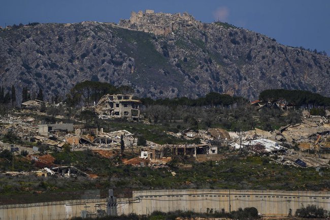 Вид на израильскую границу с Ливаном