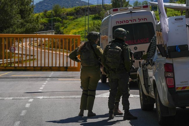 Солдаты ЦАХАЛ на границе с Ливаном.