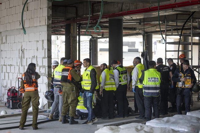 На месте происшествия в Йехуде