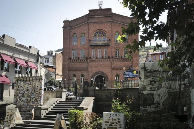 Большая синагога в Тбилиси.