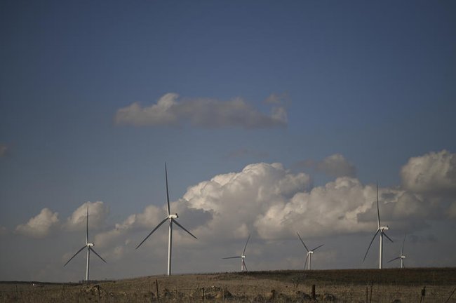 Ветряные турбины на Голанских высотах.