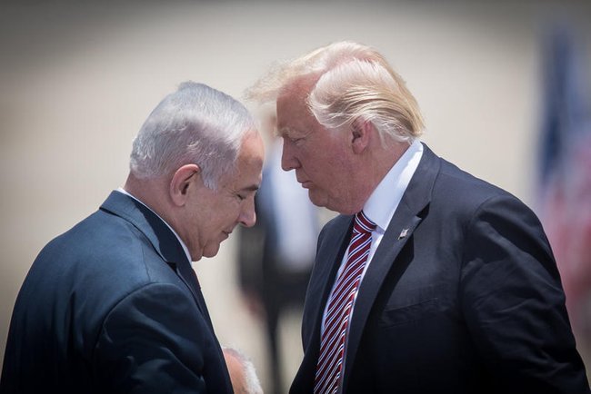 Президент США Дональд Трамп и премьер-министр Израиля Биньямин Нетаниягу