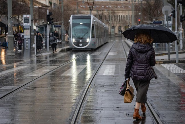 дождь в Иерусалиме