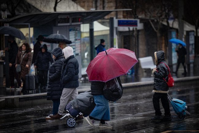 дождь в Иерусалиме