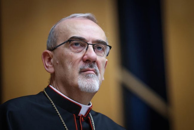 Латинский патриарх Иерусалима кардинал Пьербаттиста Пиццабалла