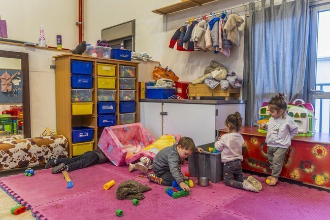 Детский сад в поселении Яшреш в центре Израиля.