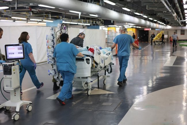 подземное отделение больницы