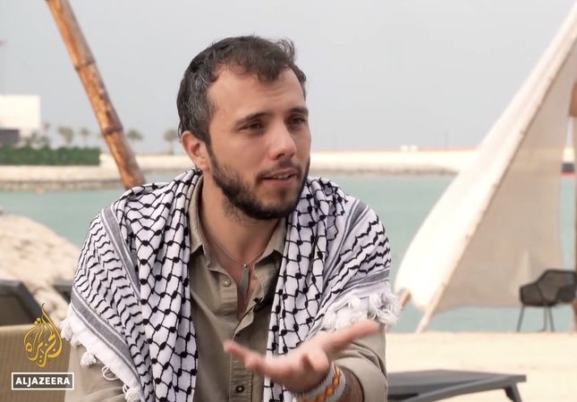 Пропалестинский активист Тиаго Авилу