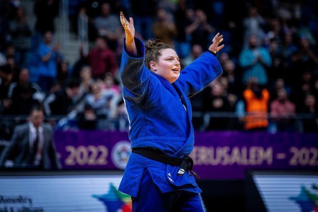 Израильская дзюдоистка Раз Гершко