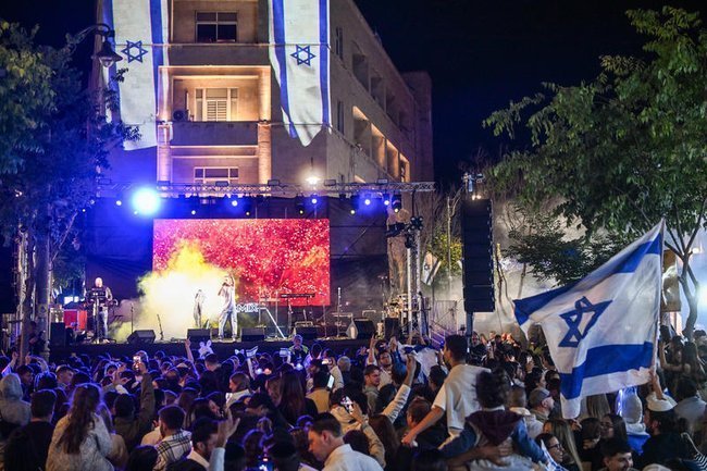 празднование дня независимости в Израиле
