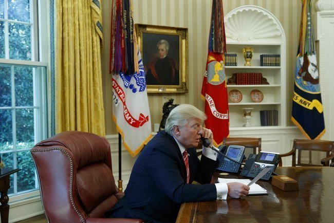 Телефонная дипломатия Дональда Трампа.
