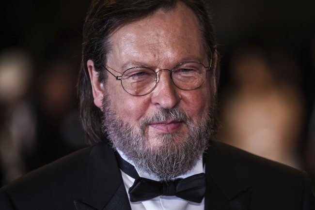 Ларс фон Триер на премьере фильма «Дом, который построил Джек»