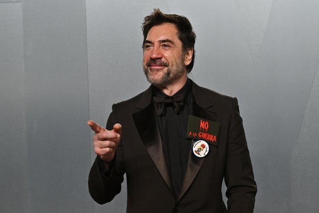 Актер Хавьер Бардем на вечеринке Vanity Fair в честь «Оскара»