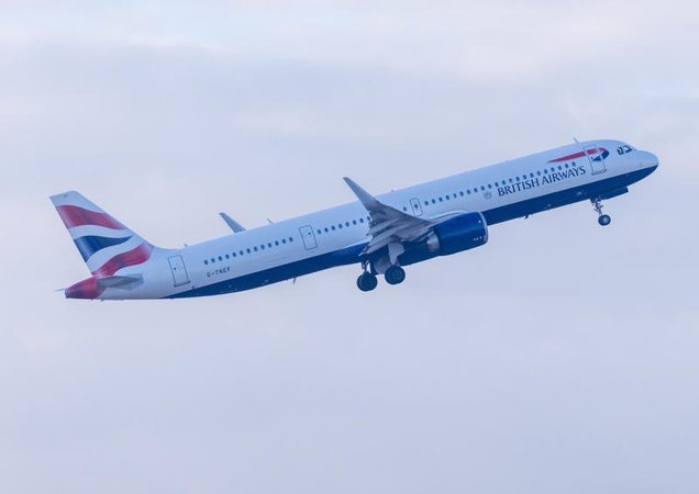 Самолет авиакомпании British Airways